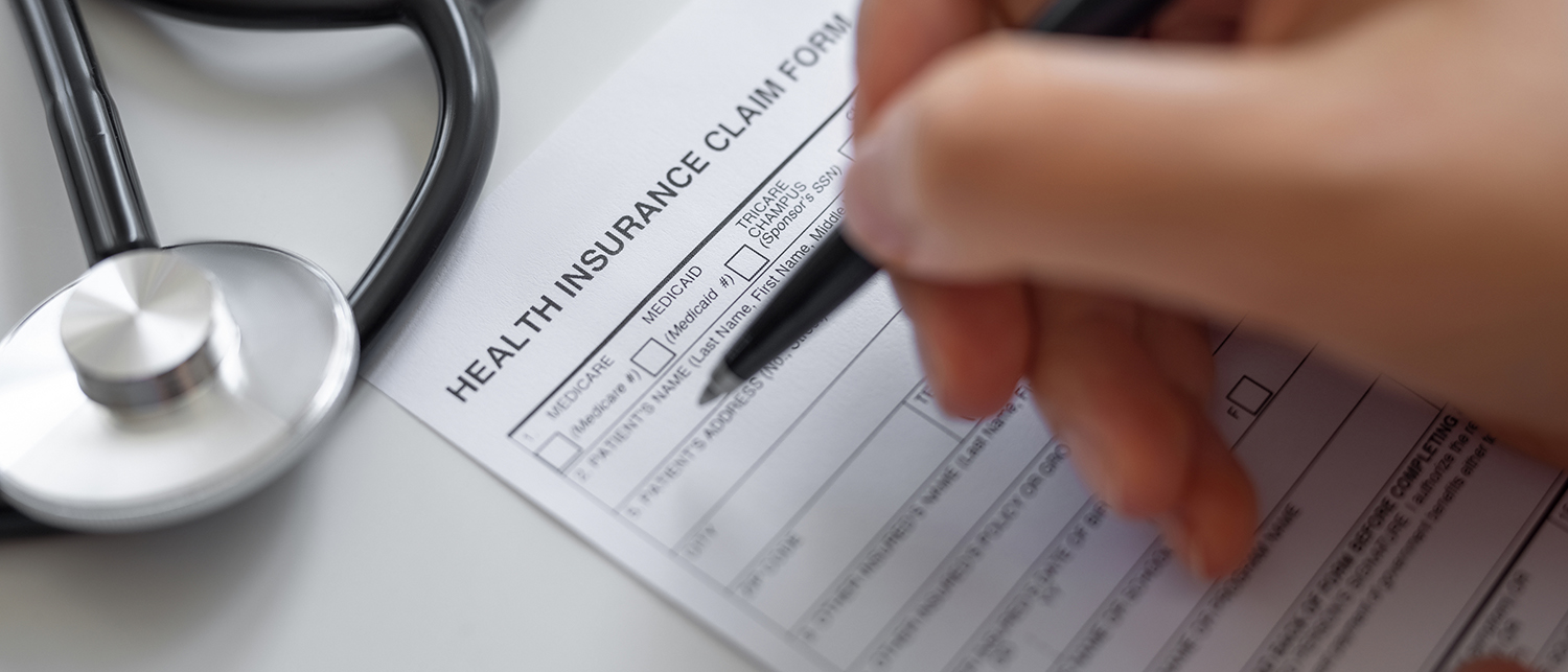Health insurance claim form