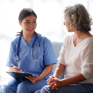 Care team helping continuity when changing health plans