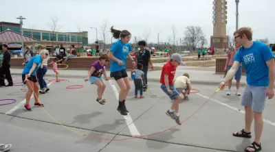 Taking to the streets to combat childhood obesity