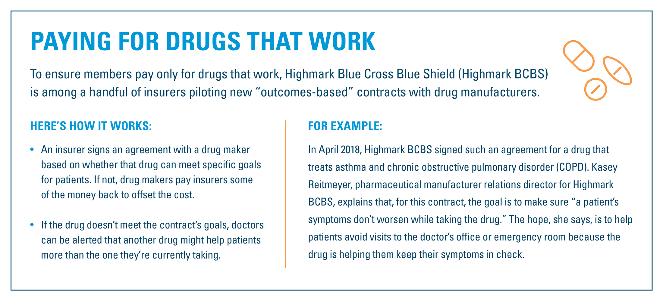 Highmark blue cross blue shield specialty pharmacy cognizant nda